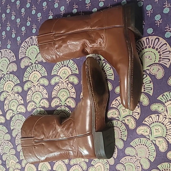 Vintage Justin Cowgirl Boots Made in USA - Picture 6 of 11